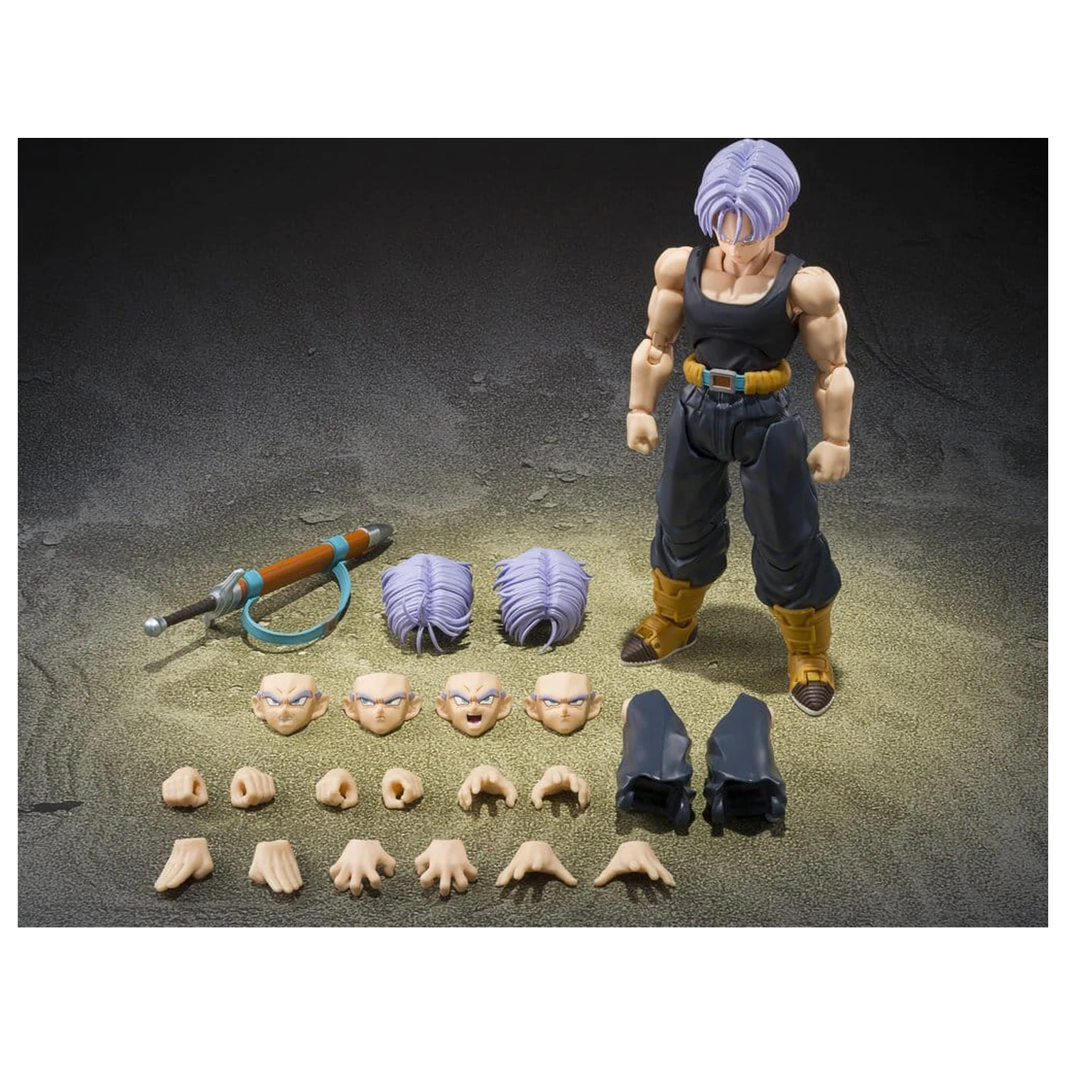 Dragon Ball Z S.H.Figuarts akciófigura Trunks <Z-Fighters> Group Base Ver.B Limitált kiadás 14 cm termékfotó