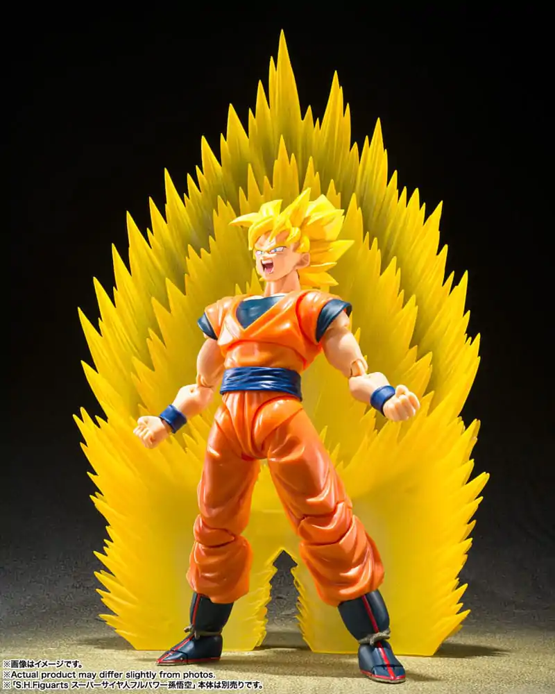 Dragon Ball Z S.H. Figuarts Son Goku's Effekt Parts Set Teleport Kamehameha figura kiegészítő csomag termékfotó