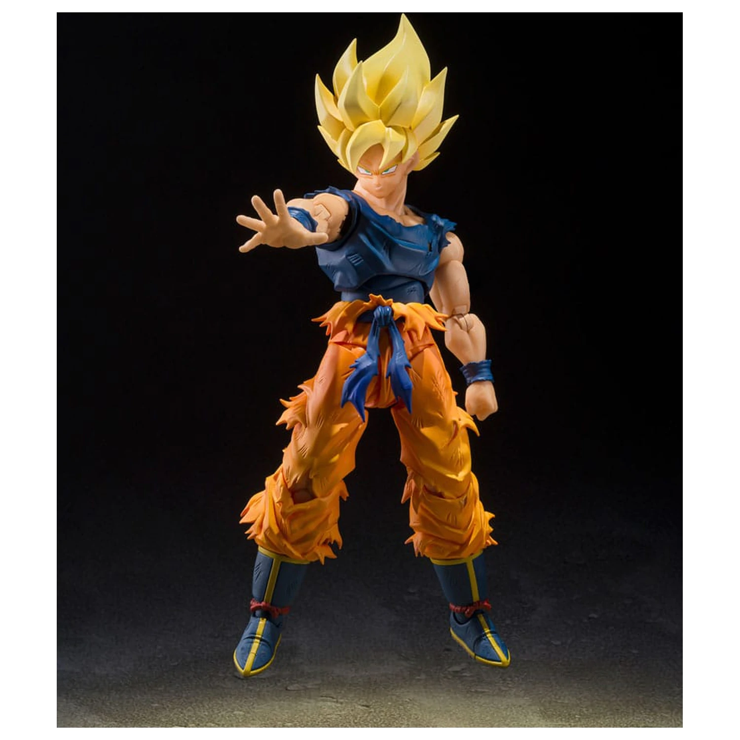 Dragon Ball Z S.H.Figuarts Super Saiyan Son Goku (Fighter of Rage) akciófigura 14 cm     termékfotó