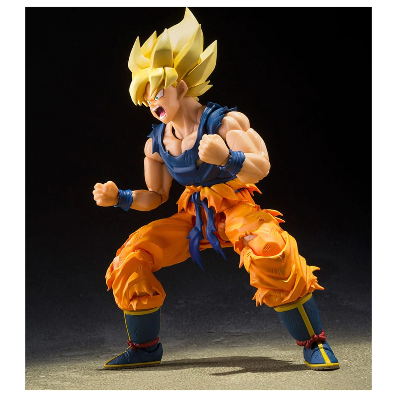 Dragon Ball Z S.H.Figuarts Super Saiyan Son Goku (Fighter of Rage) akciófigura 14 cm     termékfotó