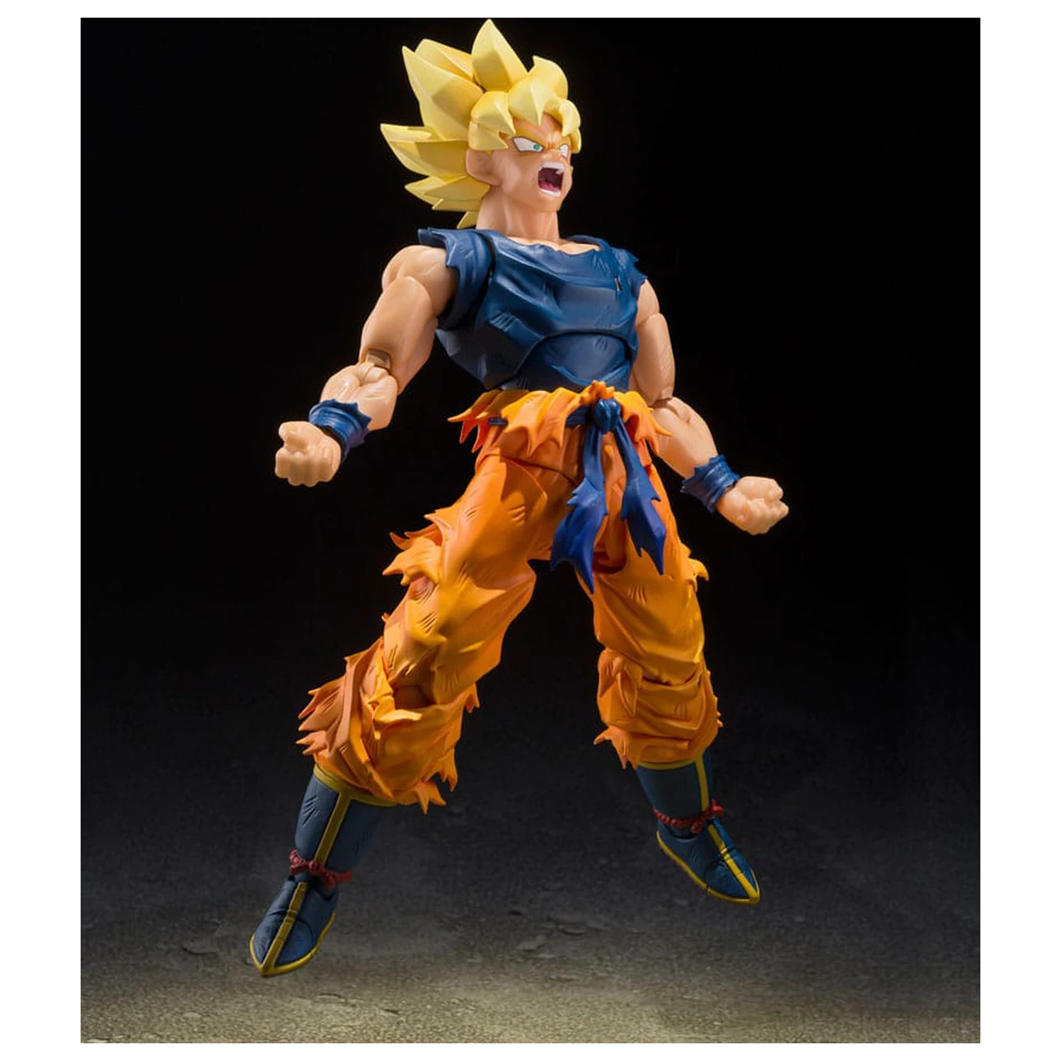 Dragon Ball Z S.H.Figuarts Super Saiyan Son Goku (Fighter of Rage) akciófigura 14 cm     termékfotó