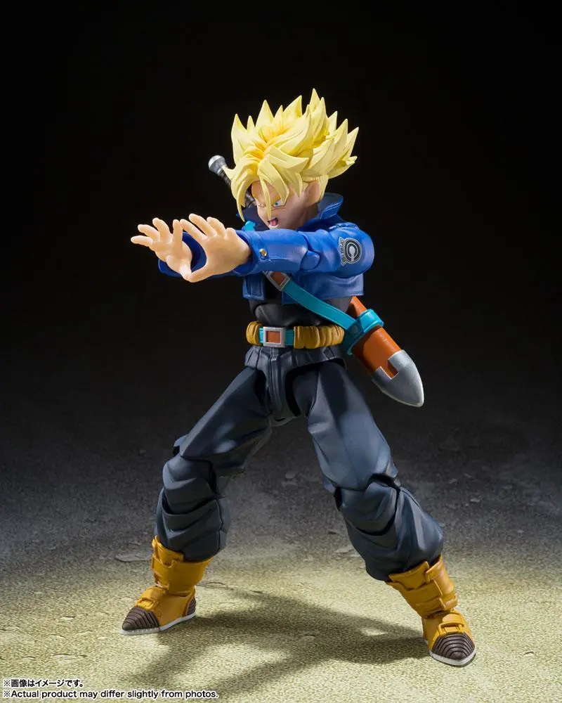 Dragon Ball Z S.H. Figuarts Super Saiyan Trunks (The Boy From The Future) akciófigura 14 cm termékfotó