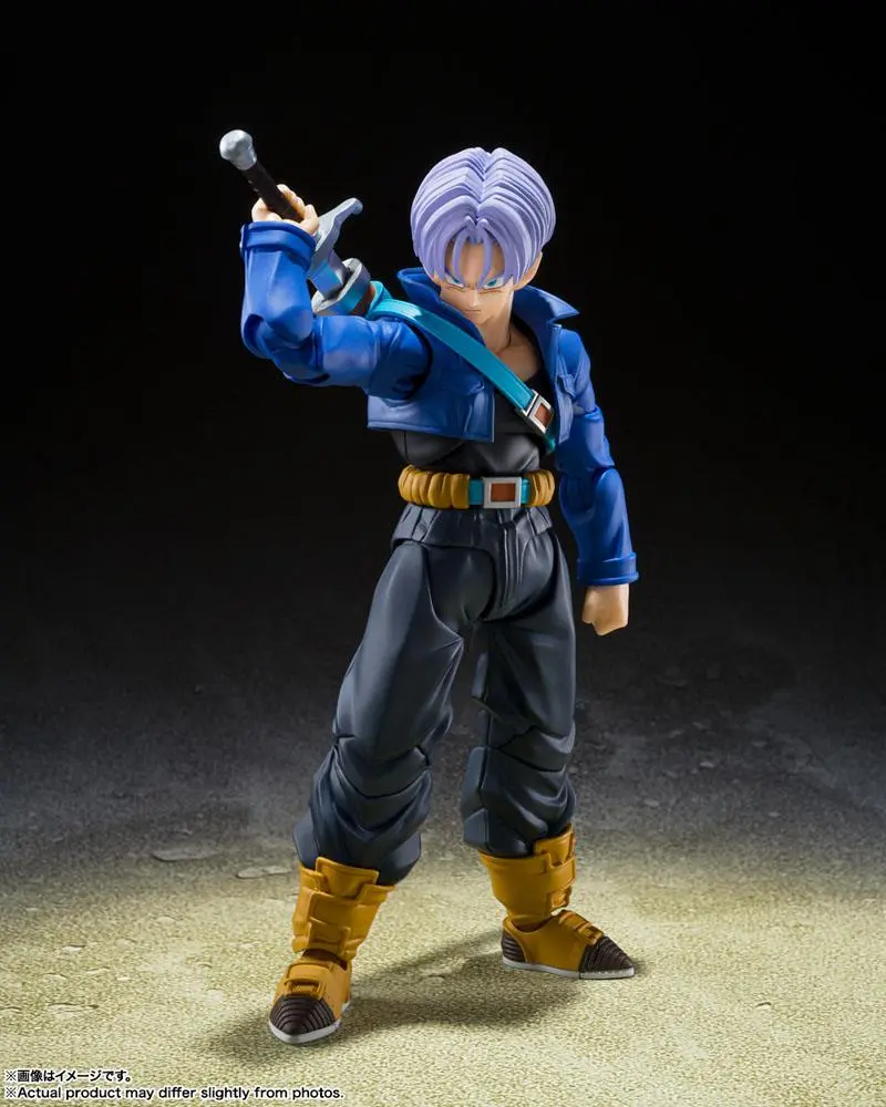 Dragon Ball Z S.H. Figuarts Super Saiyan Trunks (The Boy From The Future) akciófigura 14 cm termékfotó