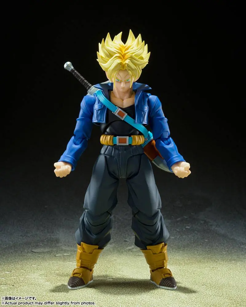 Dragon Ball Z S.H. Figuarts Super Saiyan Trunks (The Boy From The Future) akciófigura 14 cm termékfotó