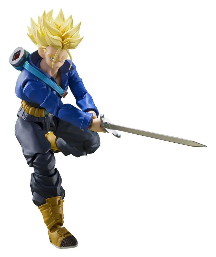 Dragon Ball Z S.H. Figuarts Super Saiyan Trunks (The Boy From The Future) akciófigura 14 cm termékfotó