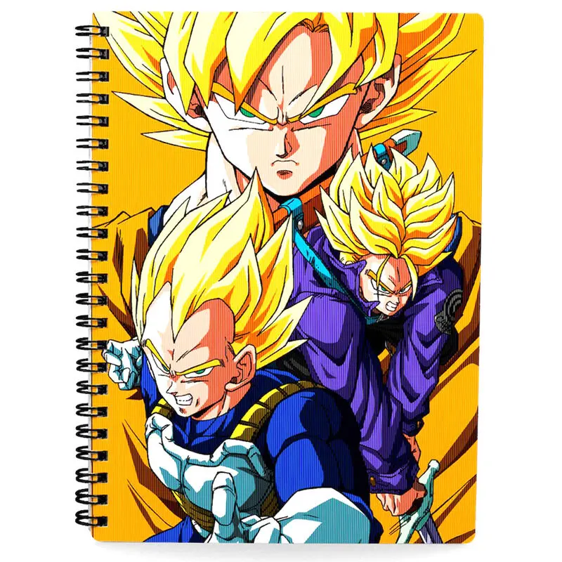 Dragon Ball Z Saiyans 3D jegyzetfüzet termékfotó