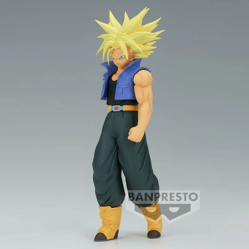 Dragon Ball Z Solid Edge Works Super Saiyan Trunks figura 20cm termékfotó
