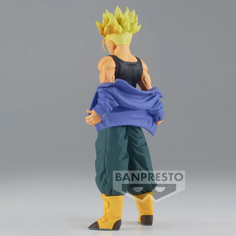 Dragon Ball Z Solid Edge Works Super Saiyan Trunks figura 21cm termékfotó