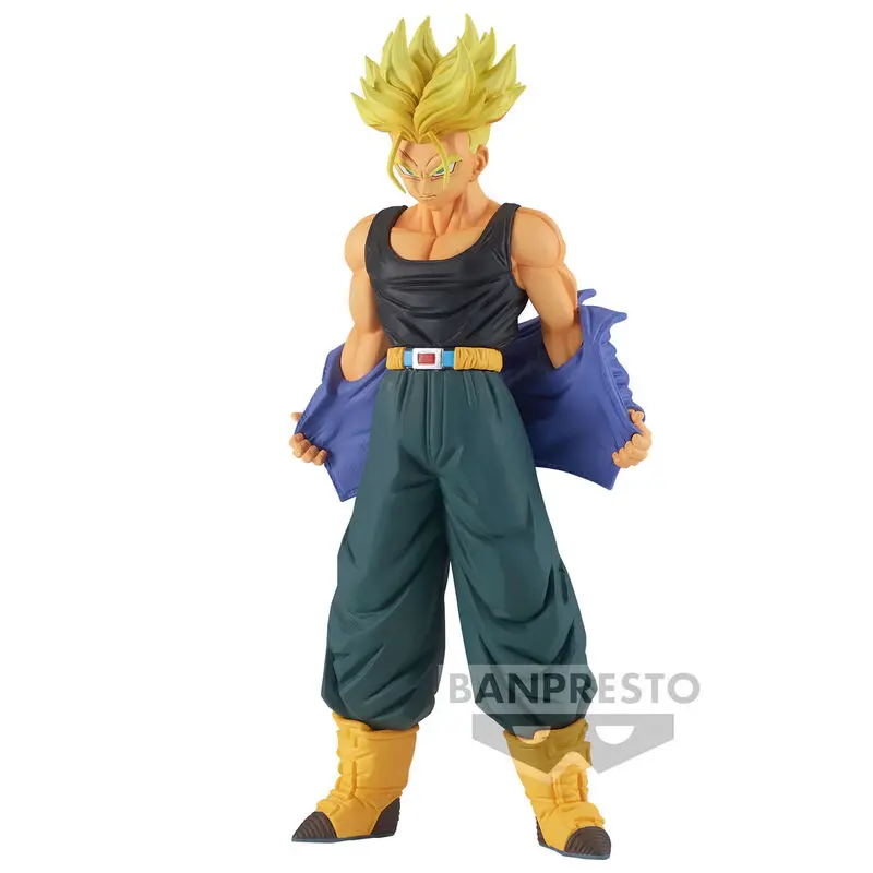 Dragon Ball Z Solid Edge Works Super Saiyan Trunks figura 21cm termékfotó