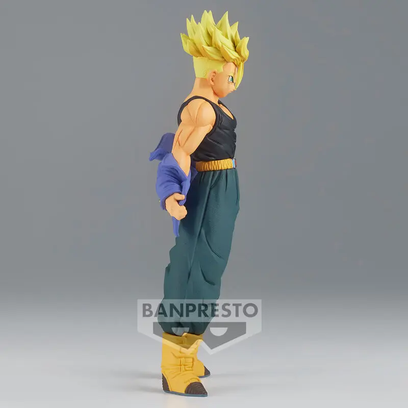 Dragon Ball Z Solid Edge Works Super Saiyan Trunks figura 21cm termékfotó