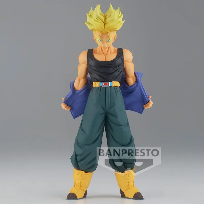 Dragon Ball Z Solid Edge Works Super Saiyan Trunks figura 21cm termékfotó