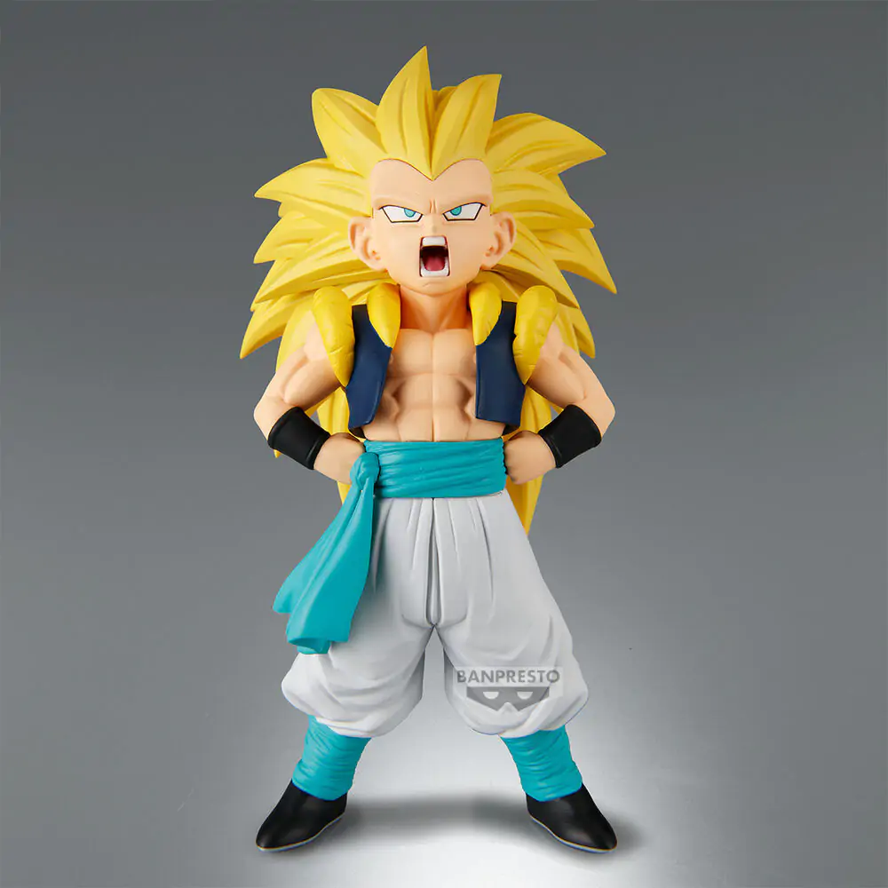 Dragon Ball Z Super Saiyan 3 Gotenks Solid Edge Work figura 16cm termékfotó