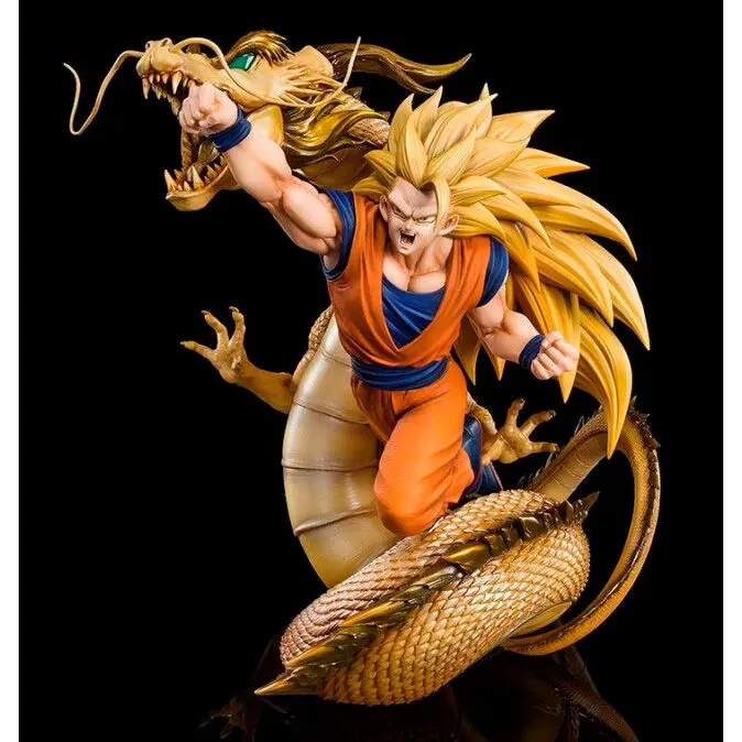 Dragon Ball Z Szuper Csillagharcos 3 Son Goku szobor figura 21cm termékfotó