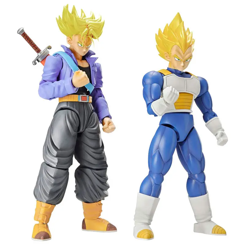 Dragon Ball Z Szuper Csillagharcos Trunks és Szuper Csillagharcos Vegeta DX modell készlet csomag 2 figurák 16cm termékfotó
