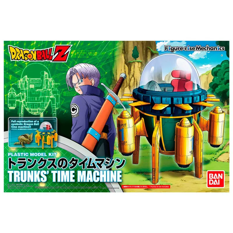 Dragon Ball Z Trunks Time Machine modell készlet figura 30cm termékfotó