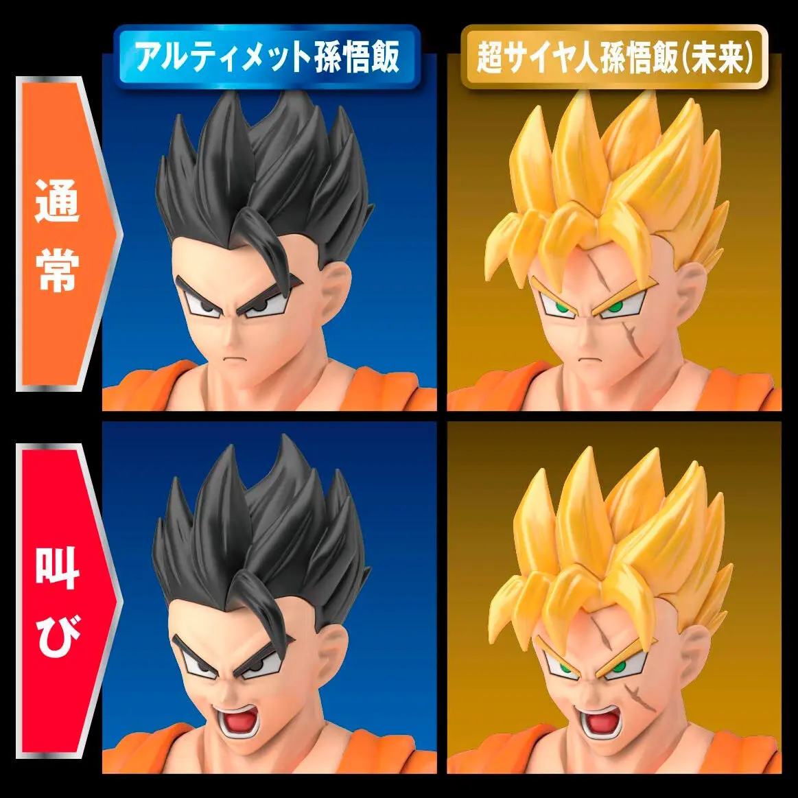 Dragon Ball Z Ultimate Son Gohan modell készlet figura 14cm termékfotó