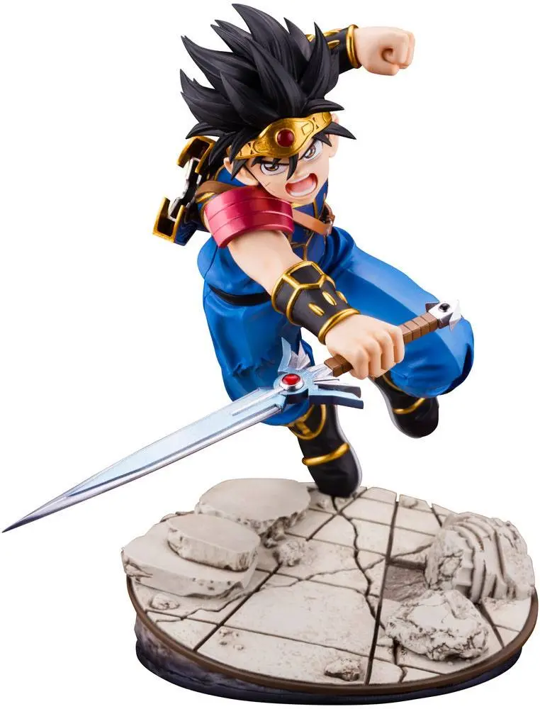 Dragon Quest The Adventure of Dai ARTFXJ 1/8 Dai Deluxe Edition szobor figura 18 cm termékfotó