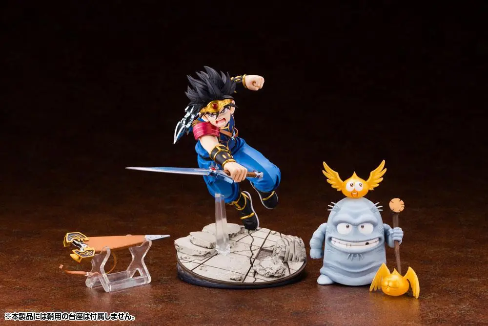 Dragon Quest The Adventure of Dai ARTFXJ 1/8 Dai Deluxe Edition szobor figura 18 cm termékfotó