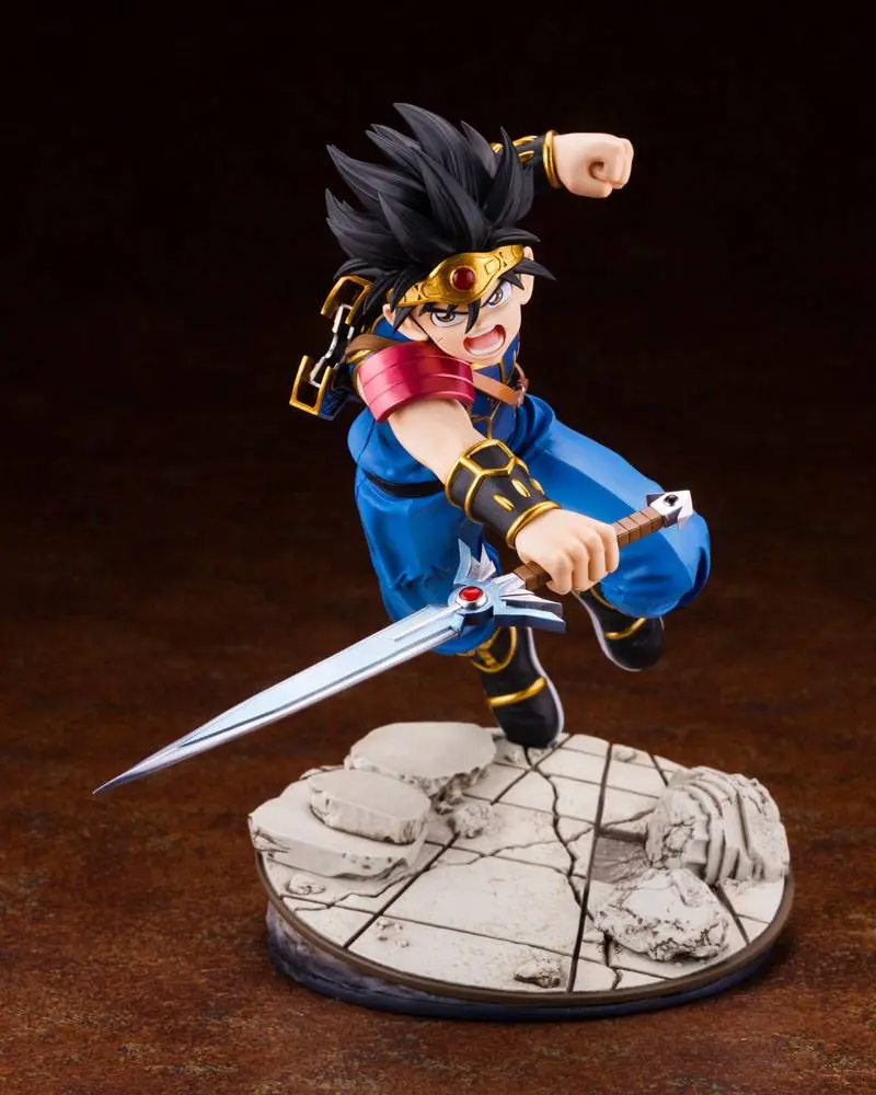 Dragon Quest The Adventure of Dai ARTFXJ 1/8 Dai Deluxe Edition szobor figura 18 cm termékfotó