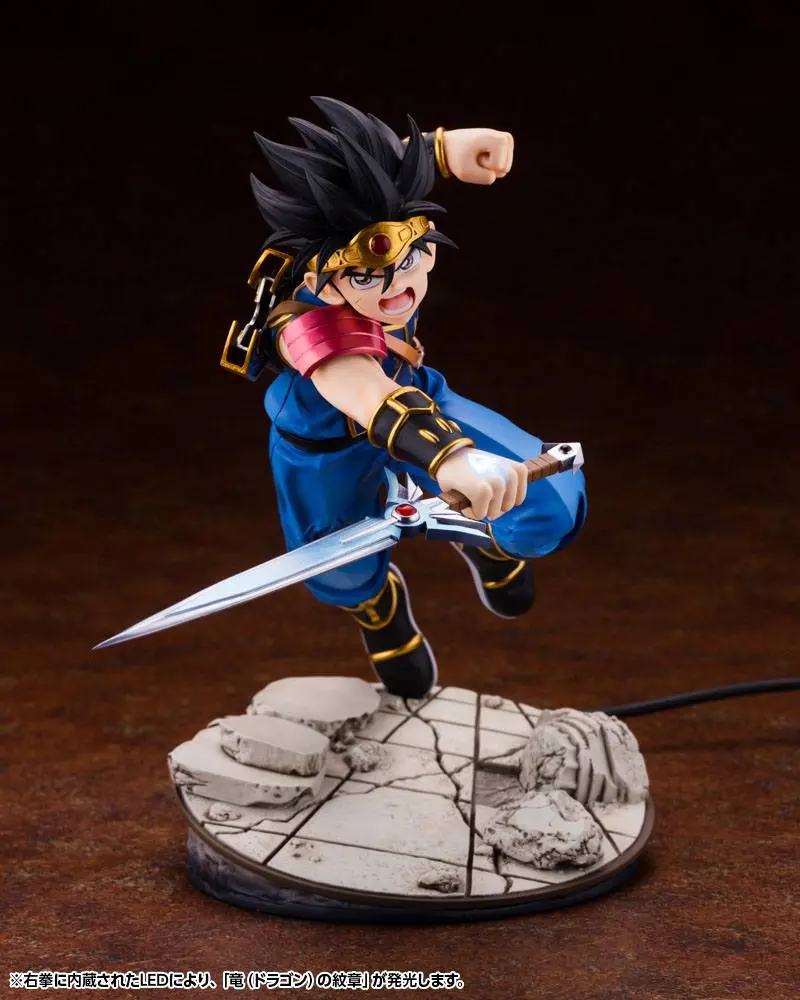 Dragon Quest The Adventure of Dai ARTFXJ 1/8 Dai szobor figura 18 cm termékfotó