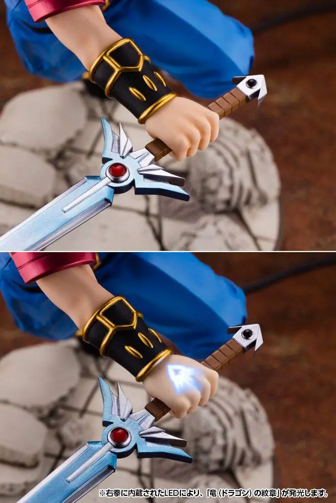 Dragon Quest The Adventure of Dai ARTFXJ 1/8 Dai szobor figura 18 cm termékfotó