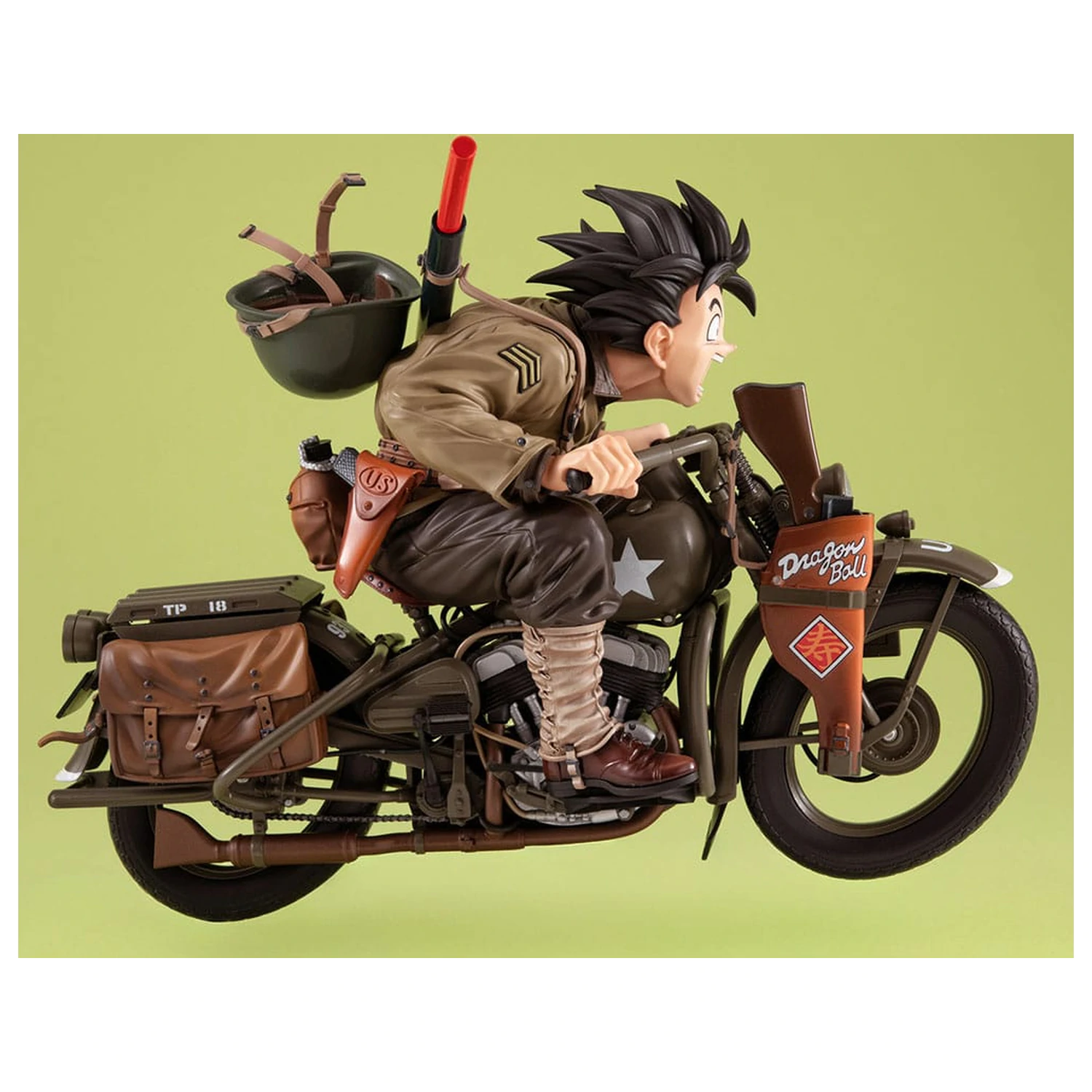 Dragonball Z 05 Desktop Real McCoy PVC Diorama Son Goku & Bike 18 cm termékfotó