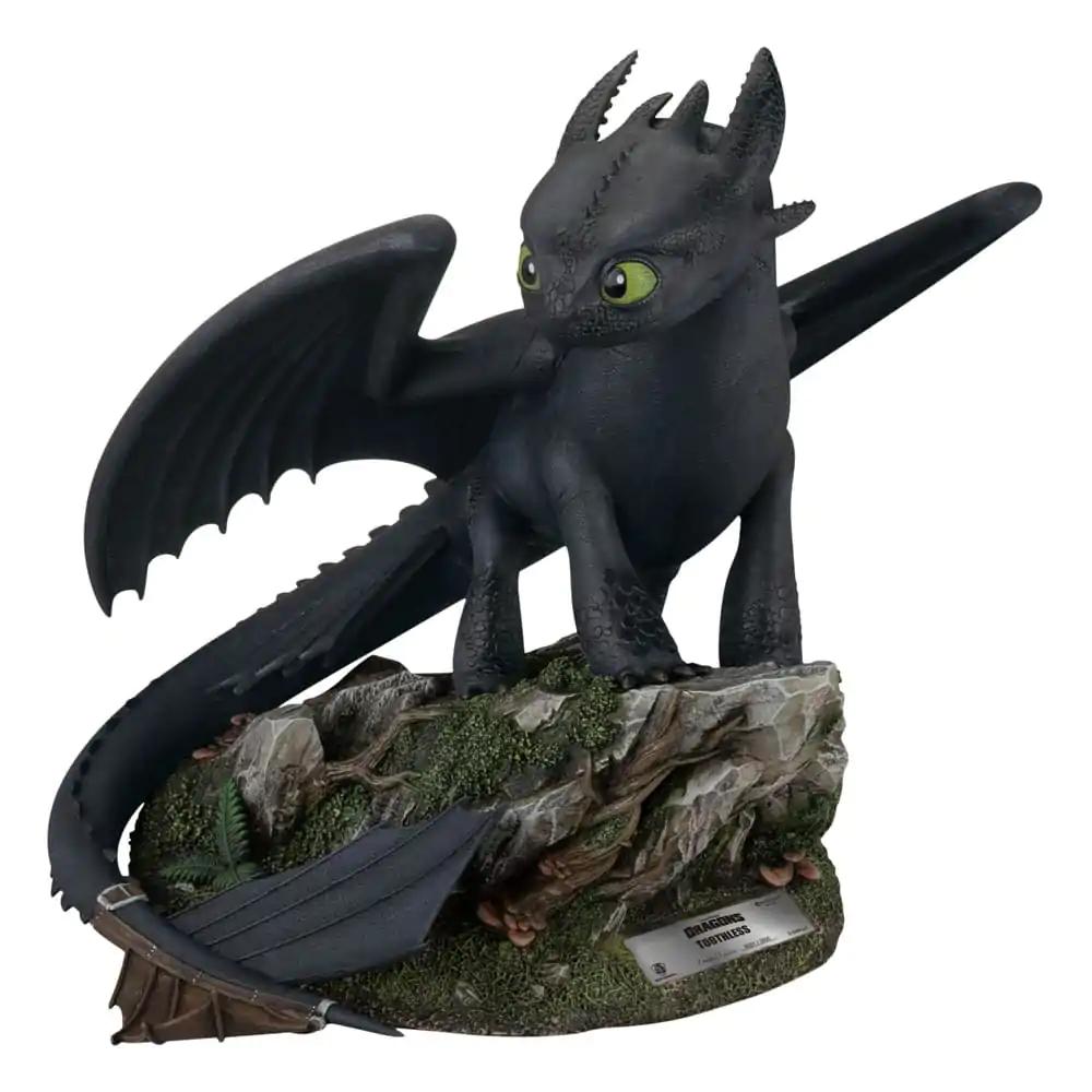 Dragons Master Craft Standing Toothless szobor figura 31 cm termékfotó