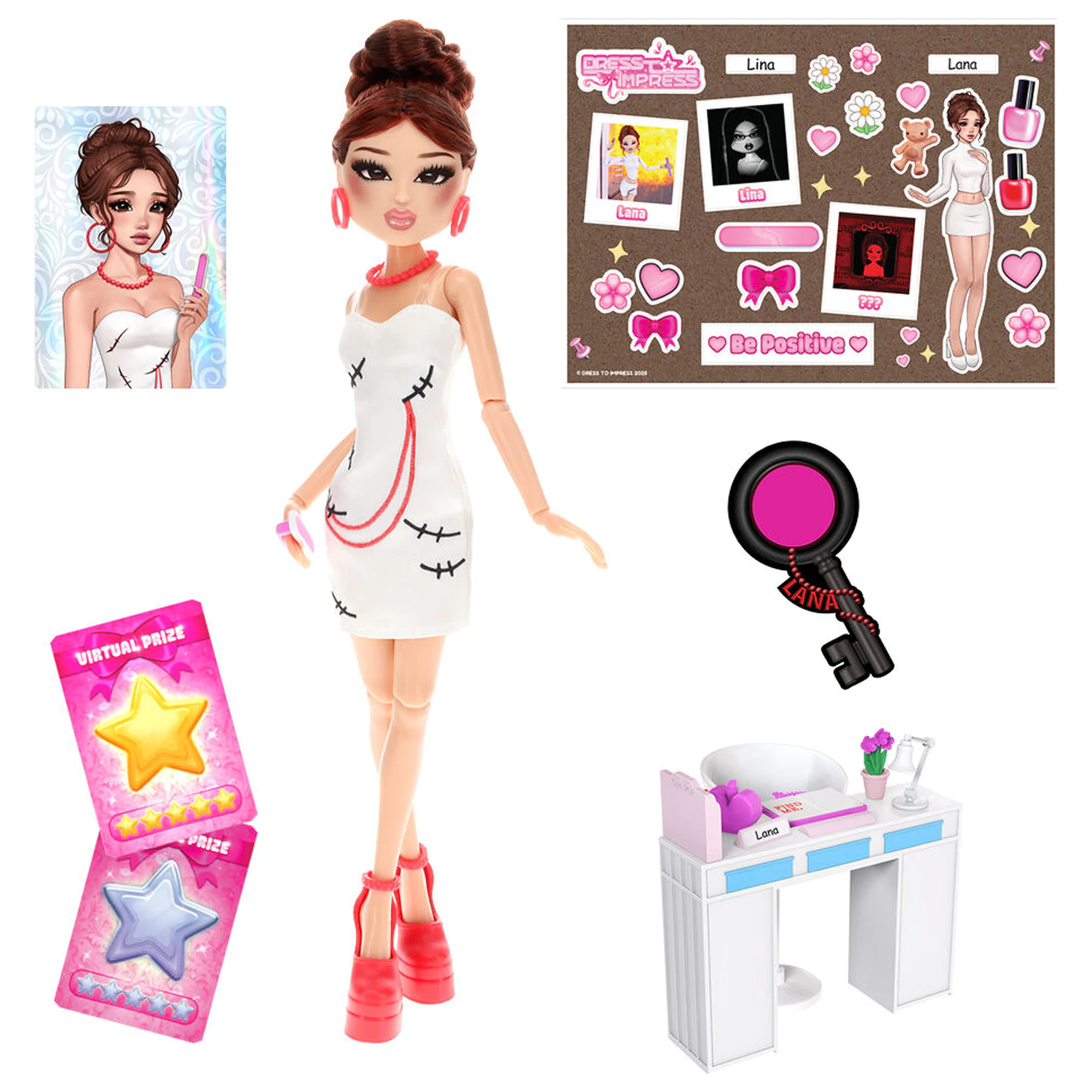 Dress to Impress Fashion Doll Lana játék baba csomag termékfotó