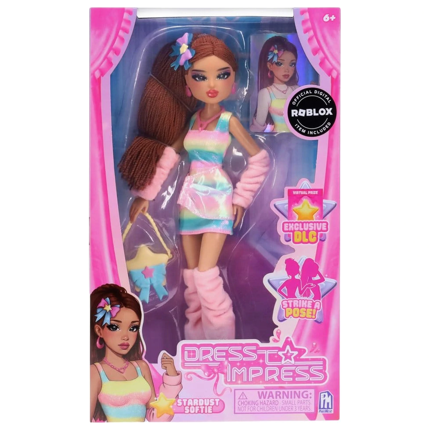 Dress to Impress Fashion Doll Stardust Softie játék baba termékfotó