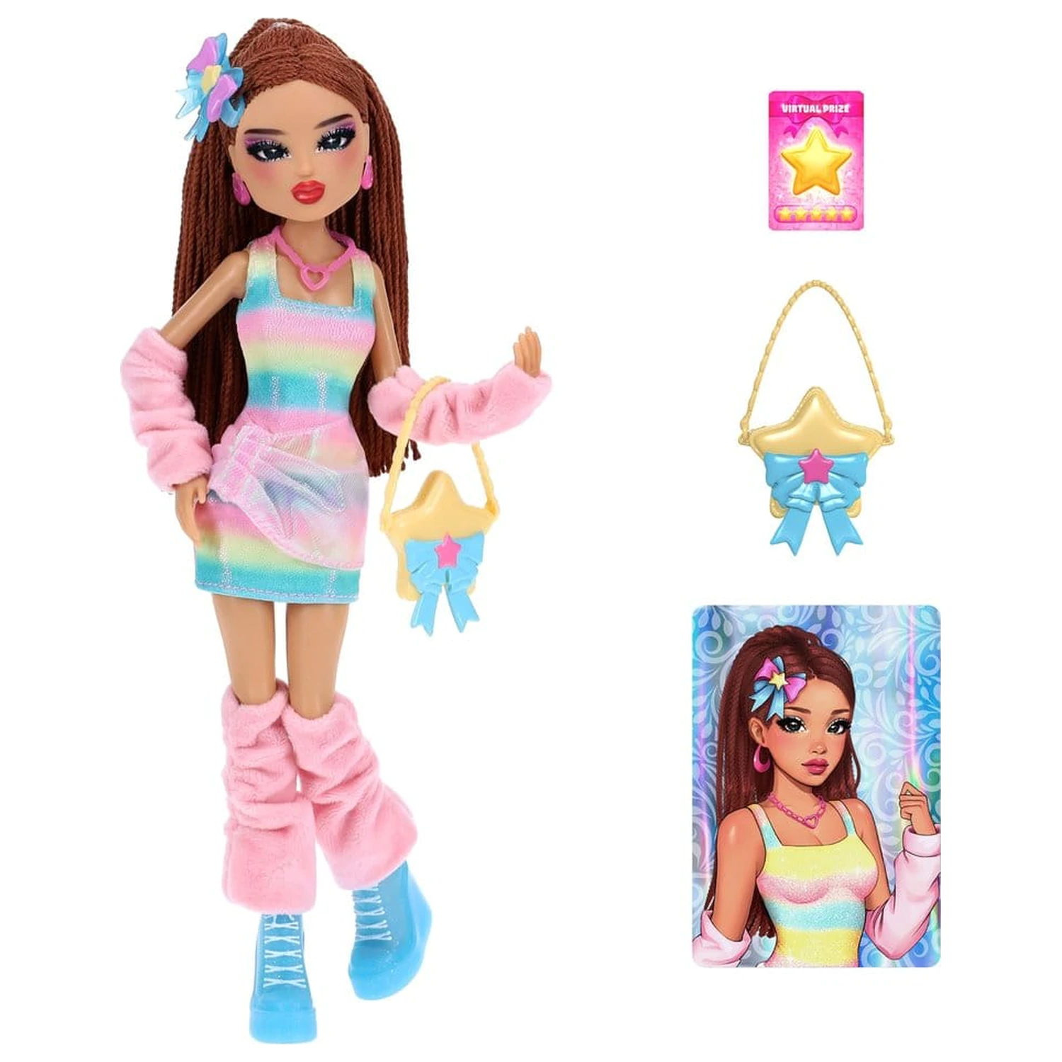 Dress to Impress Fashion Doll Stardust Softie játék baba termékfotó