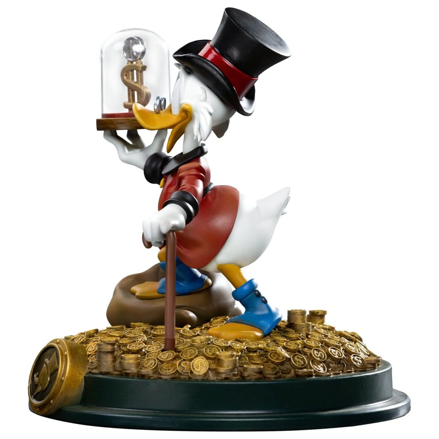 Duck Tales Art Scale 1/10 Uncle Scrooge McDuck szobor figura 17 cm termékfotó
