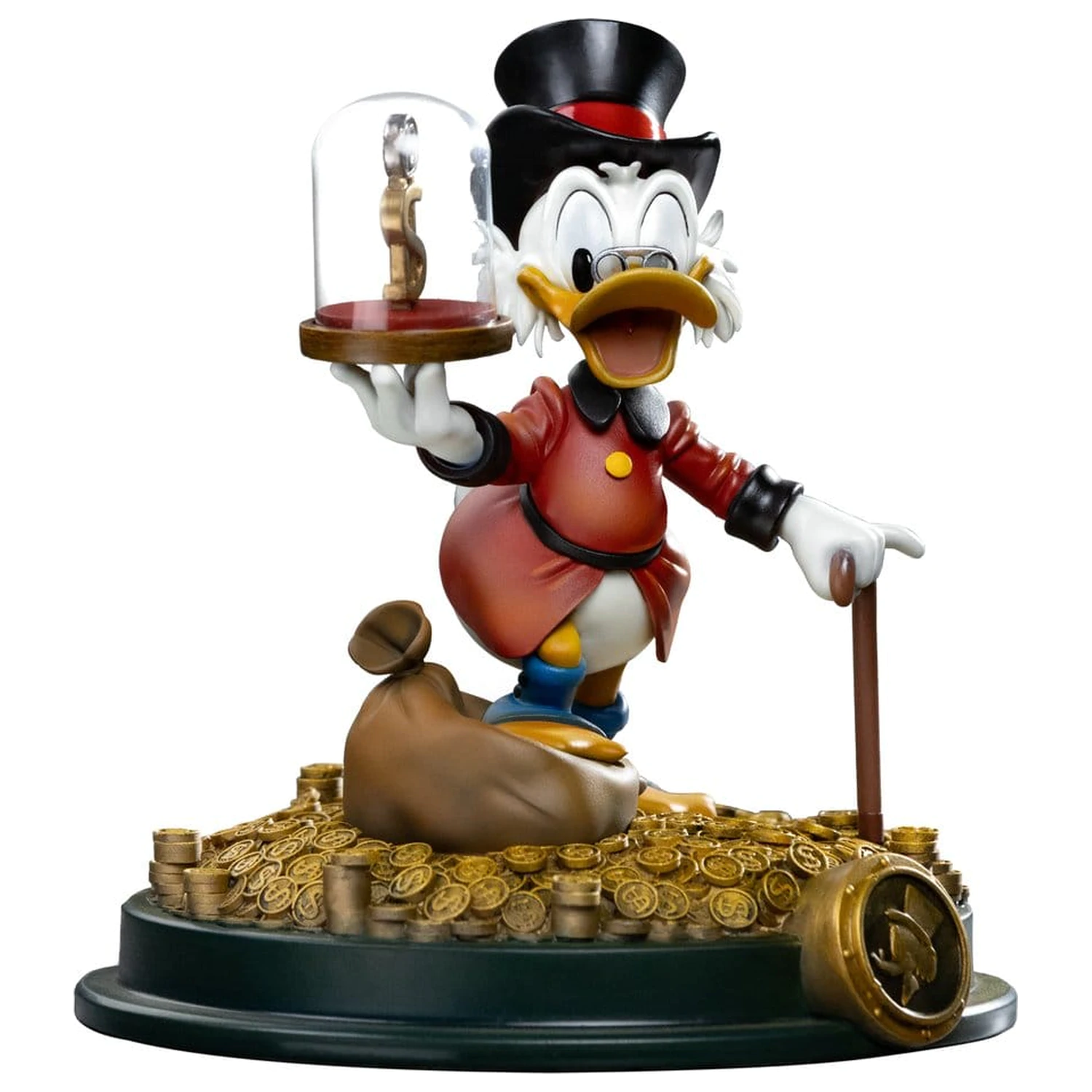Duck Tales Art Scale 1/10 Uncle Scrooge McDuck szobor figura 17 cm termékfotó