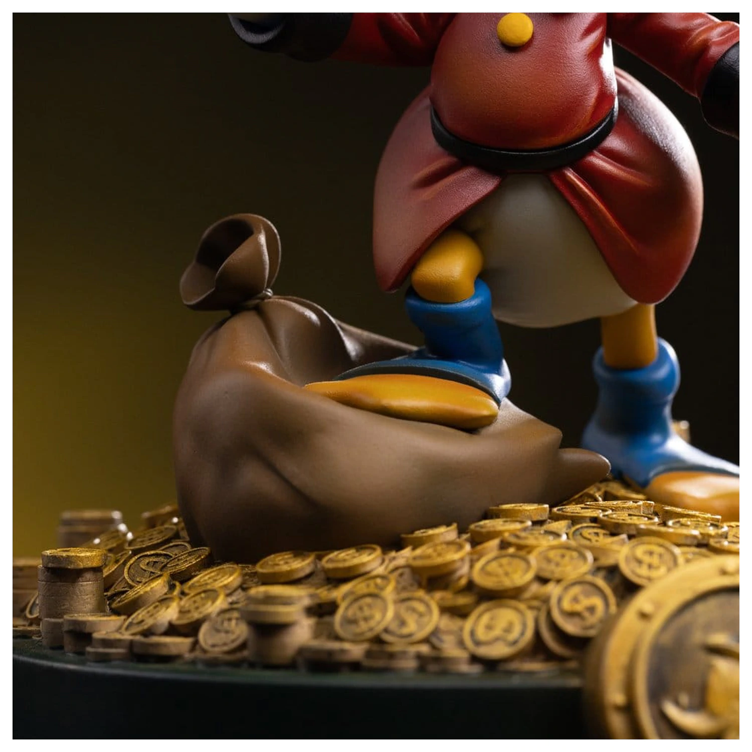 Duck Tales Art Scale 1/10 Uncle Scrooge McDuck szobor figura 17 cm termékfotó
