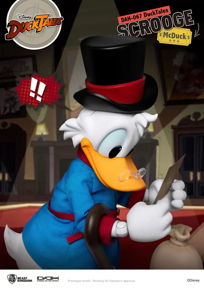 DuckTales Dynamic 8ction Heroes 1/9 Scrooge McDuck akciófigura 16 cm termékfotó