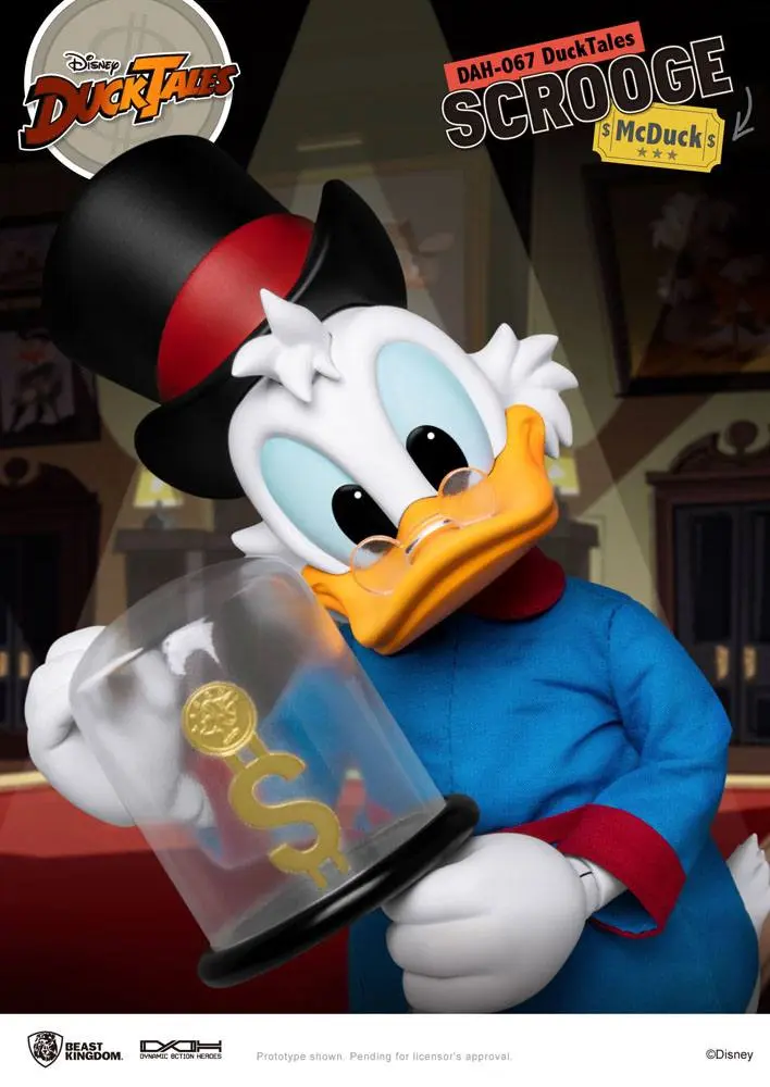 DuckTales Dynamic 8ction Heroes 1/9 Scrooge McDuck akciófigura 16 cm termékfotó