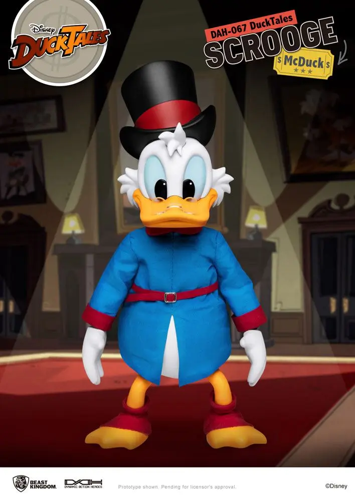 DuckTales Dynamic 8ction Heroes 1/9 Scrooge McDuck akciófigura 16 cm termékfotó