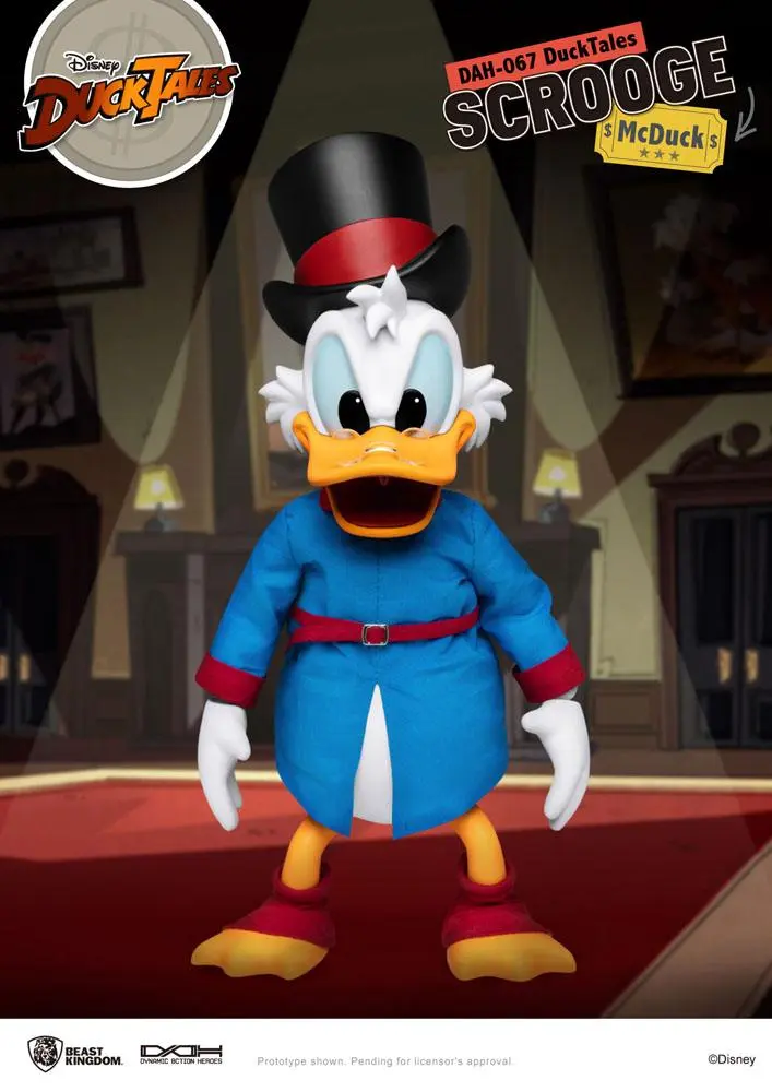 DuckTales Dynamic 8ction Heroes 1/9 Scrooge McDuck akciófigura 16 cm termékfotó