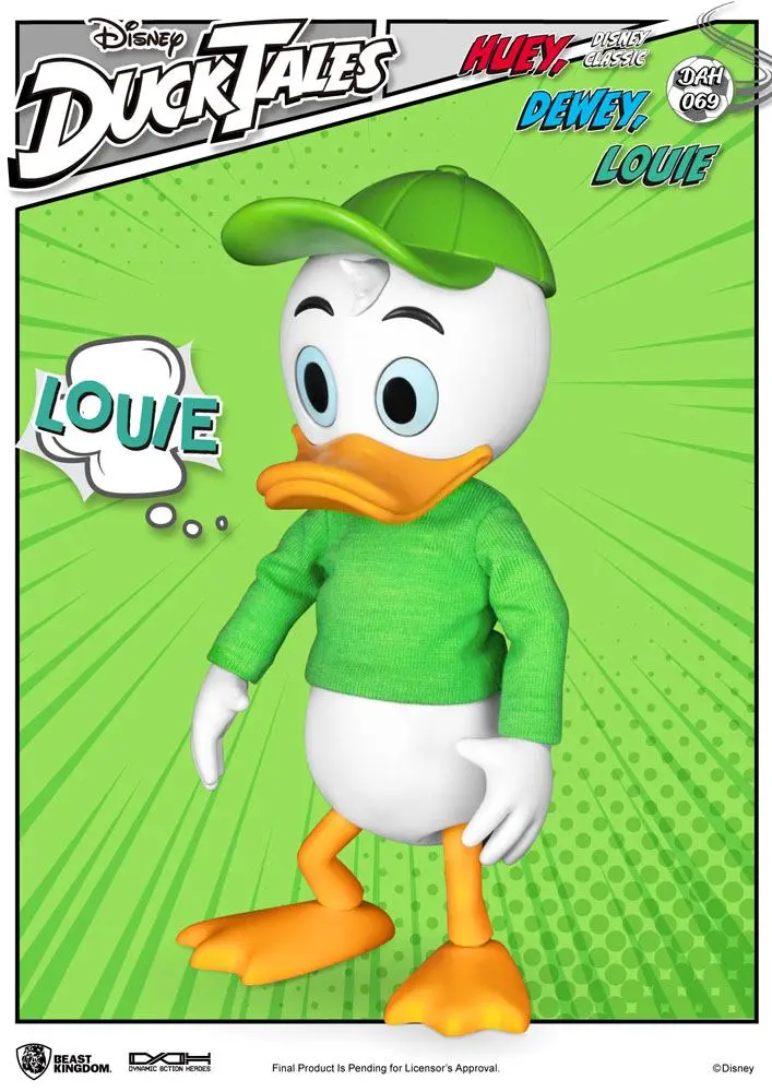 DuckTales Dynamic 8ction HeroesHuey, Dewey &amp; Louie akciófigurák 10 cm termékfotó