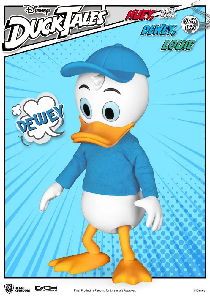 DuckTales Dynamic 8ction HeroesHuey, Dewey &amp; Louie akciófigurák 10 cm termékfotó