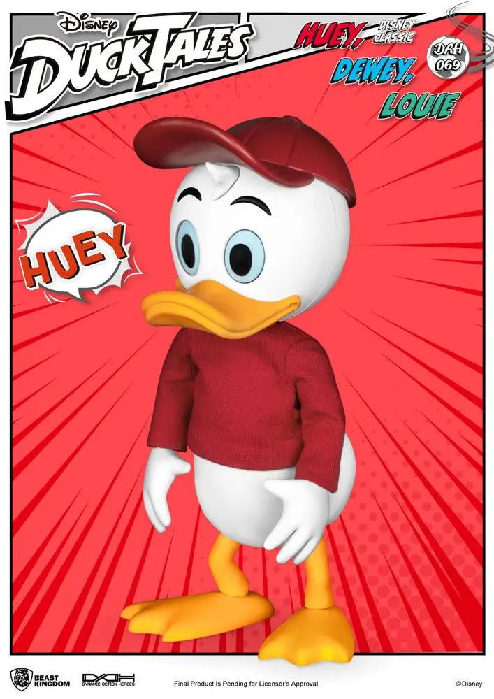 DuckTales Dynamic 8ction HeroesHuey, Dewey &amp; Louie akciófigurák 10 cm termékfotó