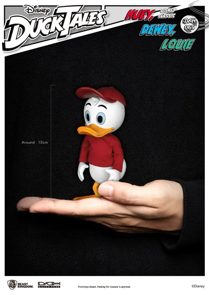 DuckTales Dynamic 8ction HeroesHuey, Dewey &amp; Louie akciófigurák 10 cm termékfotó