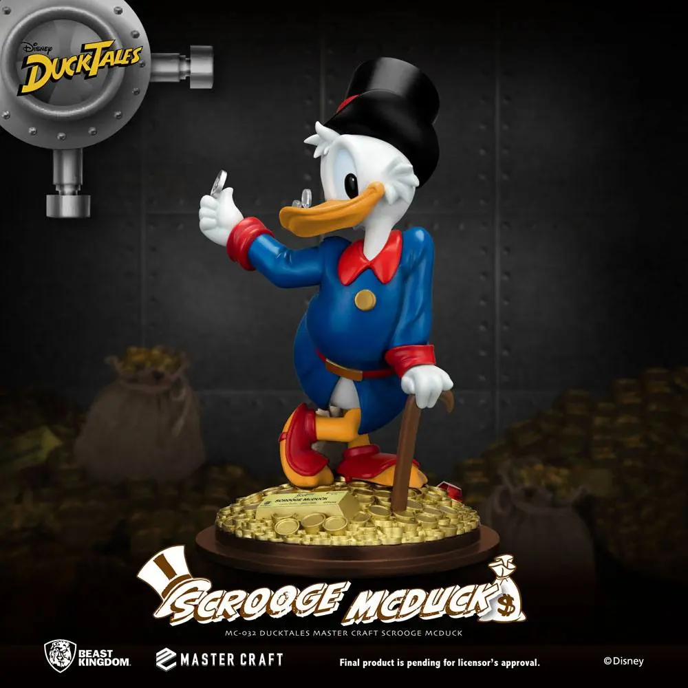DuckTales Master Craft Scrooge McDuck szobor figura 39 cm termékfotó