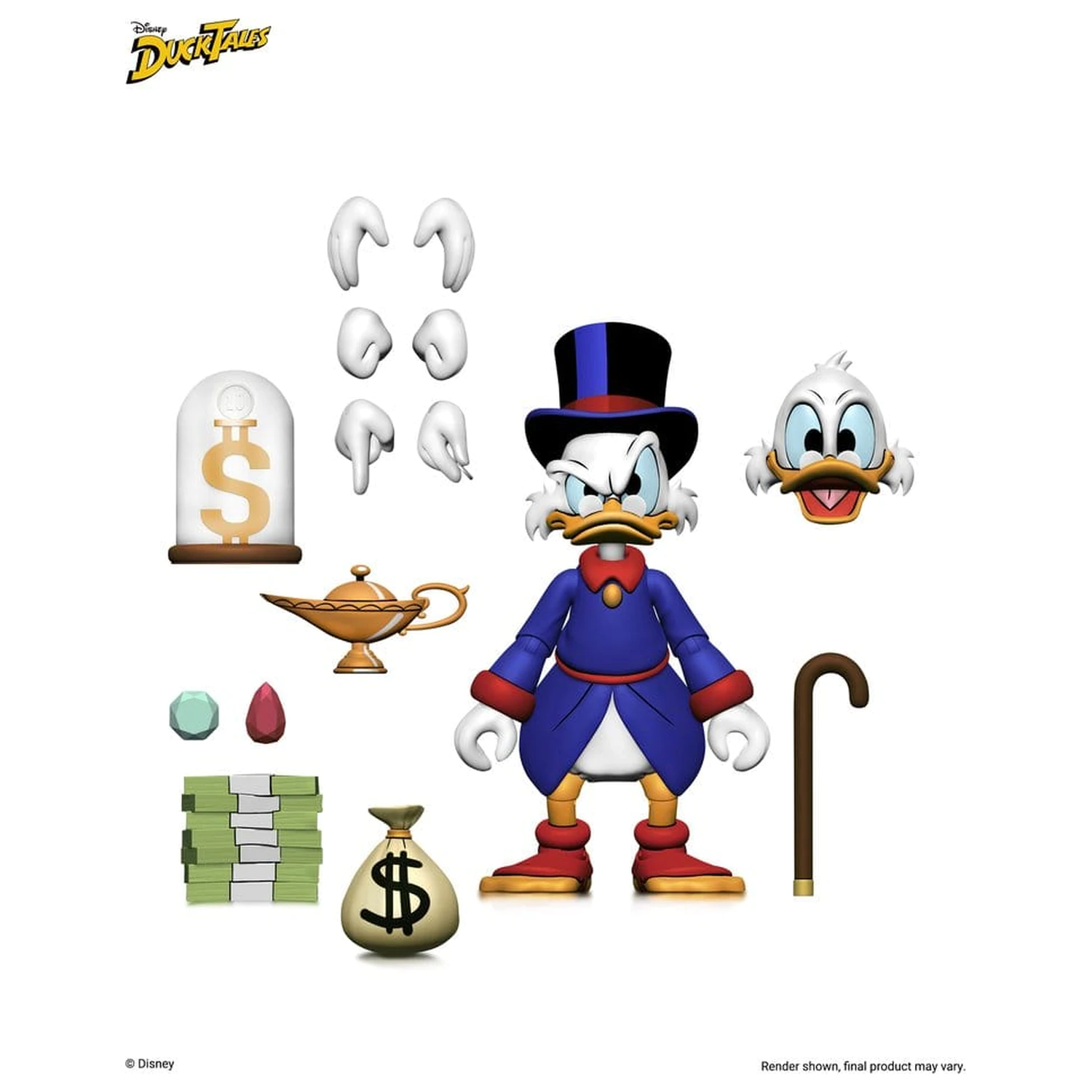 DuckTales Ultimate Scrooge McDuck akciófigura 18 cm termékfotó