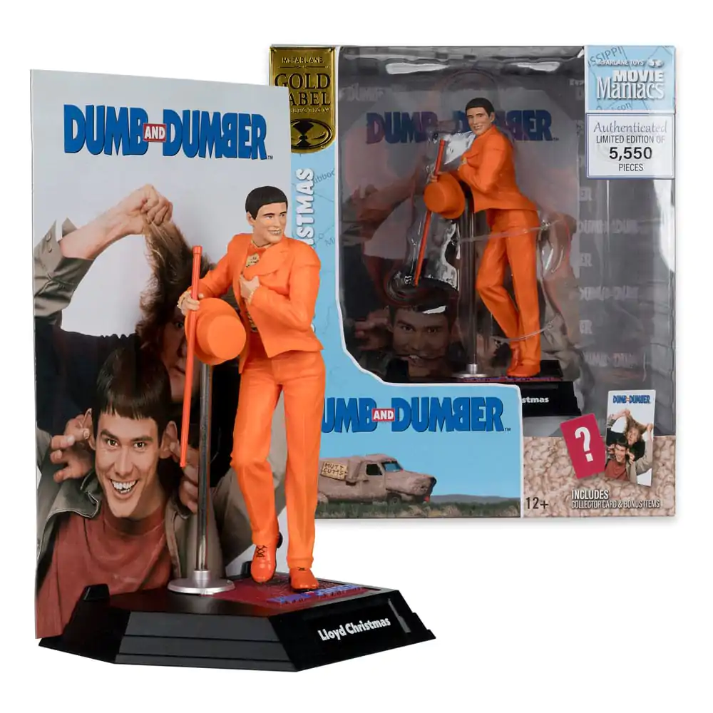 Dumb and Dumber Movie Maniacs Lloyd Christmas (Gold Label) PVC szobor figura 15 cm termékfotó