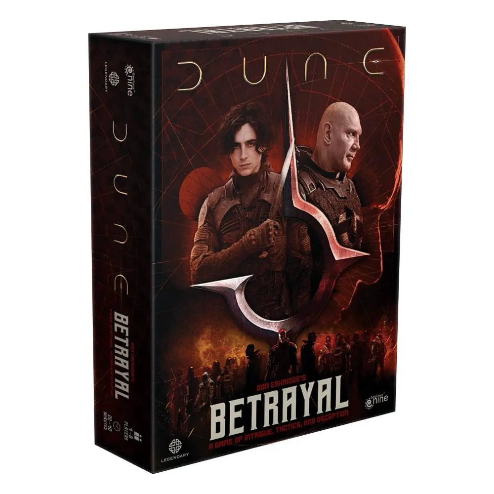Dune Boardgame Betrayal Német nyelvű termékfotó