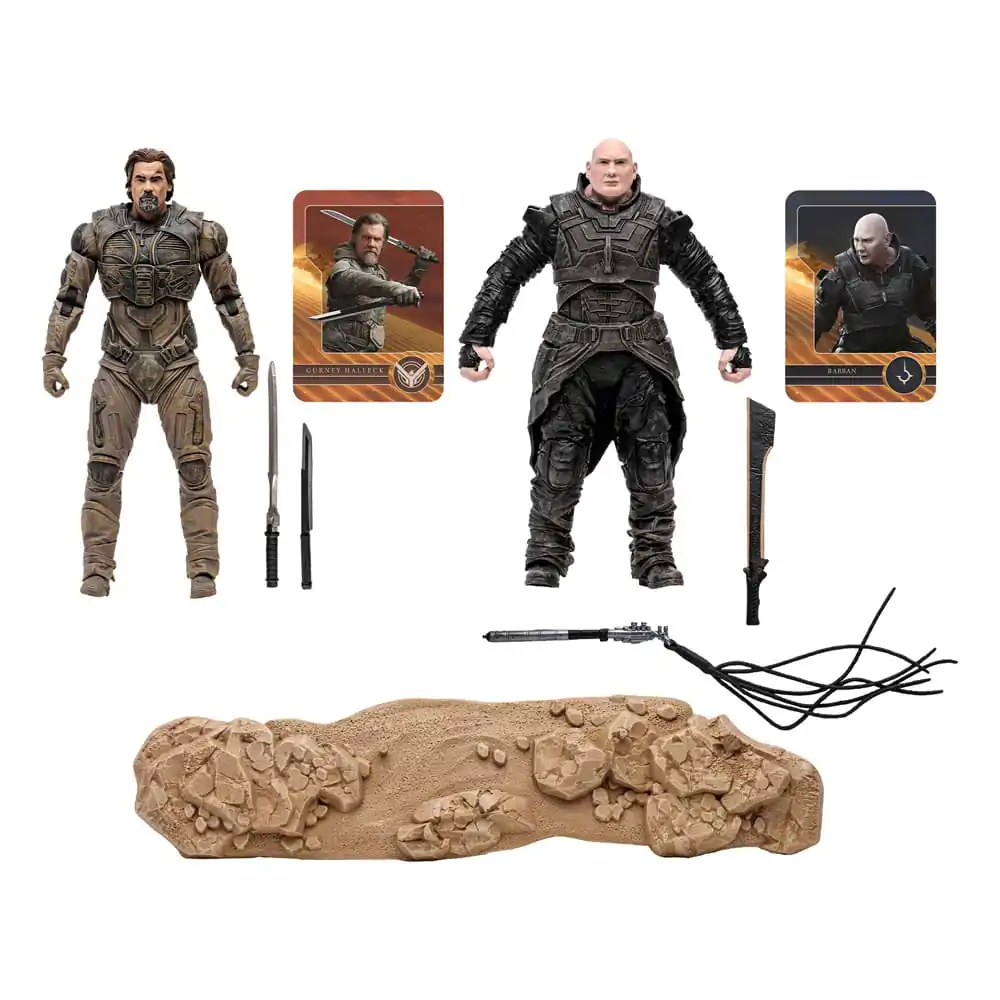 Dune: Part Two Gurney Halleck & Rabban 2 db-os akciófigura csomag 18 cm termékfotó