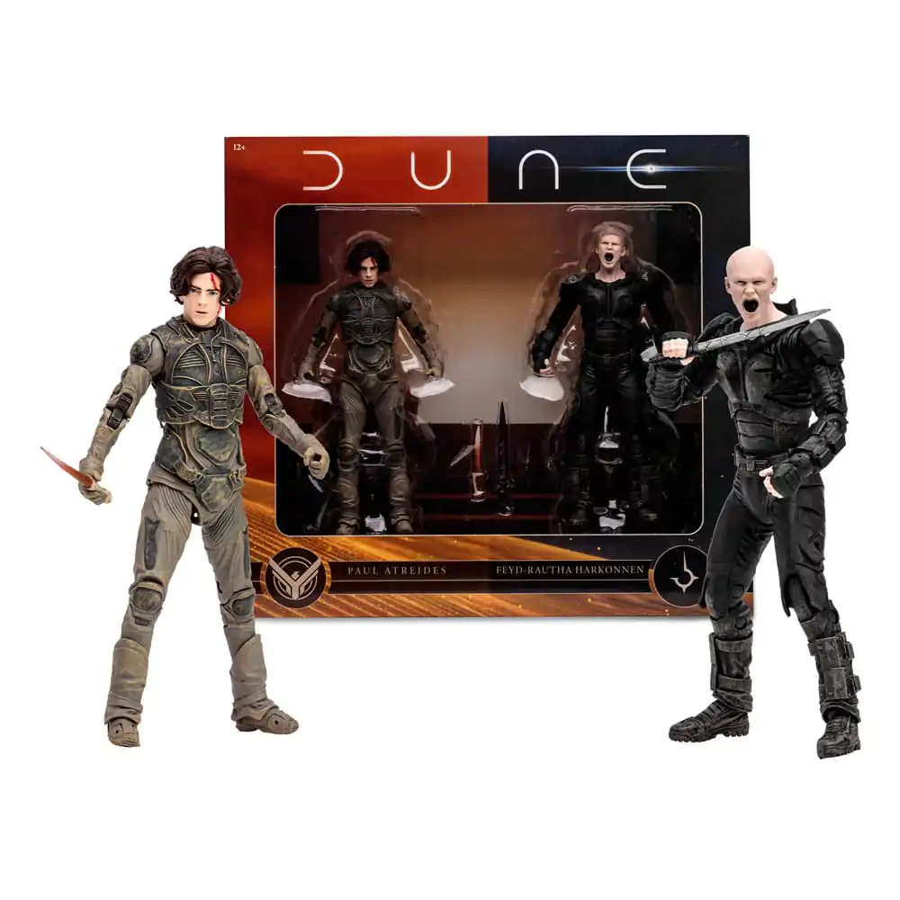 Dune: Part Two Paul Atreides & Feyd-Rautha Harkonnen 2 db-os akciófigura csomag 18 cm termékfotó