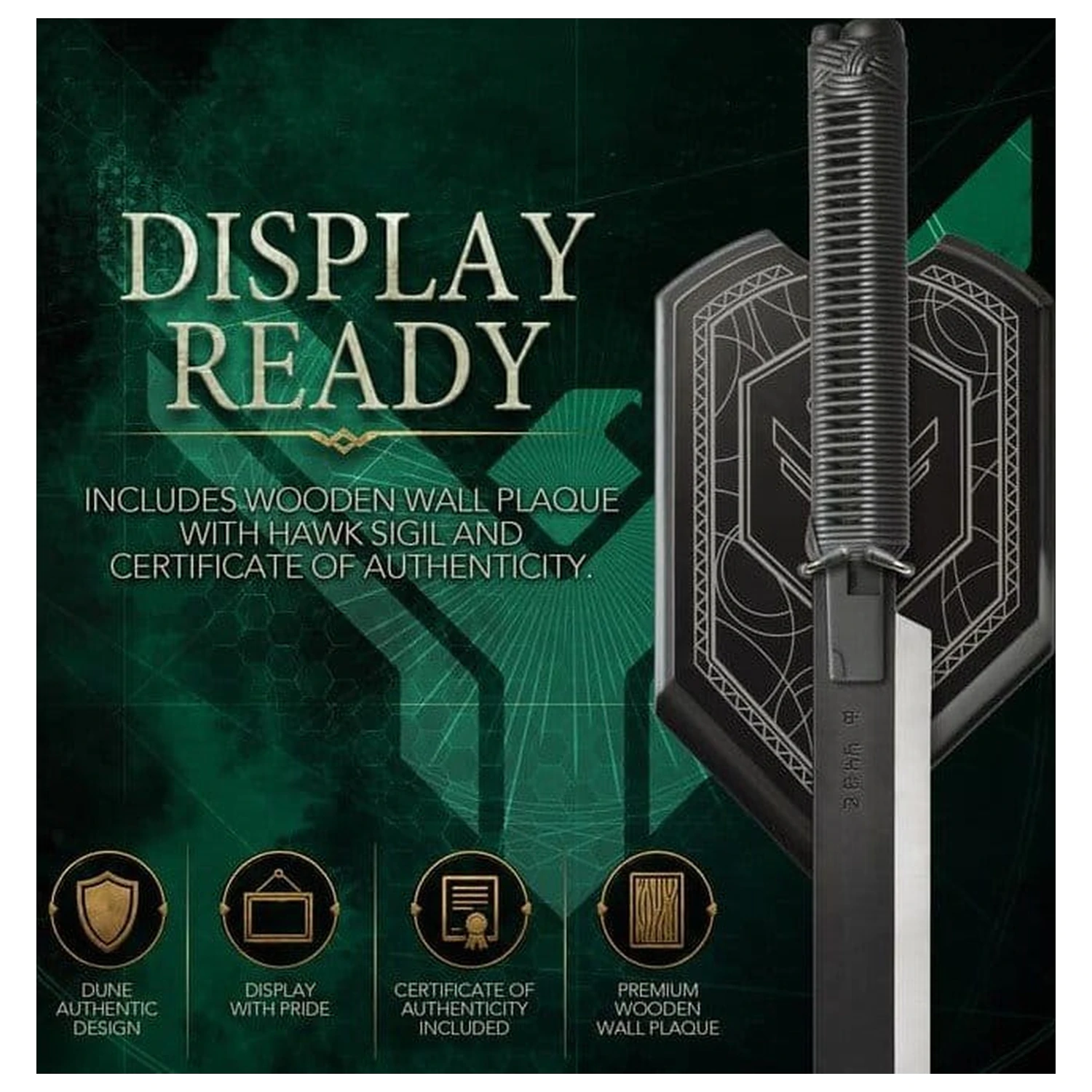 Dune replika 1/1 Duncan Idaho Shortsword with Wall Mount 63 cm termékfotó