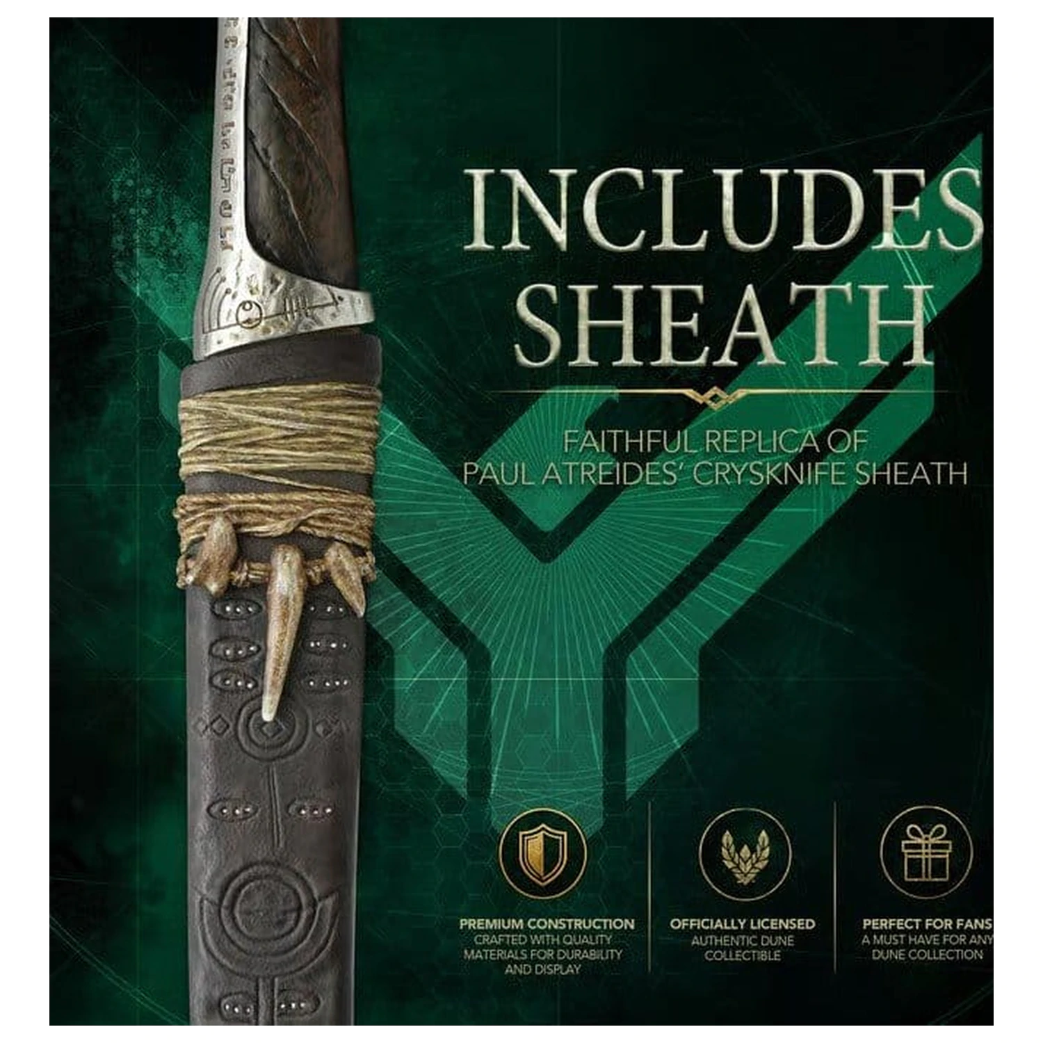 Dune replika 1/1 Paul Atreides Crysknife (Dune Part II) 49 cm termékfotó