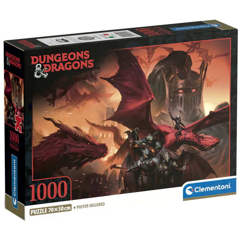 Dungeon & Dragons puzzle 1000pcs termékfotó